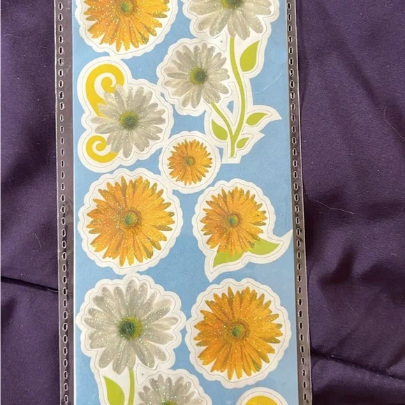 K&Company Floral Scrap Booking Bundle- Botanical/Green and Purple - Picture 5 of 6